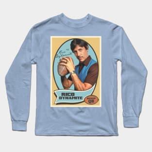 Uncle Rico Dynamite Football Trading Card Long Sleeve T-Shirt